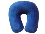 Customized Sublimation Print Lycra U Shape Neck Travel Pillow/ Micro Beads Travel Cushion