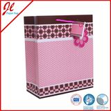 Fashion Wrapping Shopping Gift Packing Floral Paper Bag with String