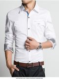 New Product Spring Long Sleeve Wholesale Men's Shirt