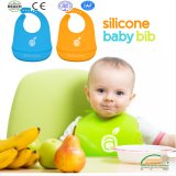 Silicon Baby Bib Super Waterproof with Food Slot