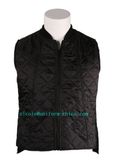 Women 100% Polyester Winter Quilted Freezer Thermal Warm Vest for Working