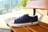 Men Canvas Shoes with Vulcanized Rubber Outsole (SNC-03022)