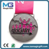 Cheap Customized Award Sport Metal Medal with Antique Nickel Plating