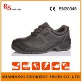 Cheap Price Black Embossed Double Safety Shoes