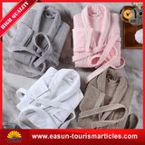 Professional Custom Made Bathrobe Unisex Microfiber Bathrobe