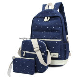 Bw1-091 Three-Piece Blue Backpacks Wholesale School Bags Fashion Bags Factory