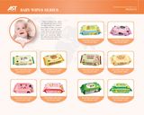 Spunlace Non-Woven Baby Wet Wipes 80 PCS