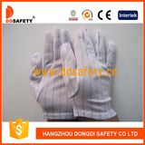 Ddsafety 2017 Nylon Stitched Gloves with Hem, Anti-Static Gloves