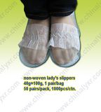 Disposable Nonwoven Slippers for Hotel