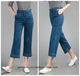 Women Clothes High Elastic Fashion Big Yards Denim Pantyhose