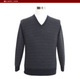 Men's Yak V Neck Long Sleeve Pullover spring Autumn Sweater