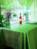 100%Polyester Solid Jacquard Tablecloth/Placemat