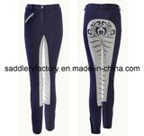 Full Seat Silicone Prints Jodhpurs for Women (B62)