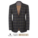 OEM 2017 Plaid Woolen Men's Blazer