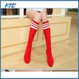 Hot Sale Campus Custom Cotton Kness Sock