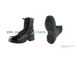 Military Tactical Combat Boots Black Leather Shoes CB303008