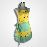 Classical Denim Colorful Soft Home Kitchen Apron 100% Cotton Apron with Stringyselvedge