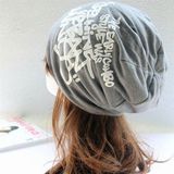 Jersey Slouchy Cotton Beanie Basic Skull Cap Hat