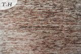 Plain Coffee Flat Chenille Fabric 290GSM (fth31810c)