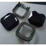 Square Black Fancy Stone with Clow (3011)