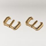 Rose Gold Shinning Zinc Alloy Buckle for Shoes and Bags