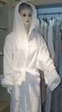 Velour Bathrobe with Hat