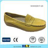 New Design Slip on Safety Women Flat Shoes