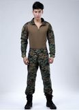 Outdoor Tactical Military Camouflage Shirt Army Frog Combat Suit