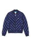 Fashion Design Purple Baseball Padding Jacket for Men