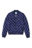 Fashion Design Purple Baseball Padding Jacket for Men