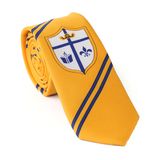 Natural Silk Woven Custom Made Logo Gift Tie Uniform Neckwear for School University Wedding Party New Styles