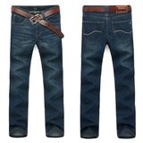 Fashion 2017 Men's Cotton Slim Fit Jeans Denim Trousers