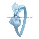 Handmade Hair Accessories Fabric Girls Headband Pattern Ribbon Bow Hairbands