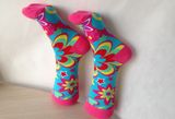 Wholesale Custom Cartoon Teen Cycling Socks