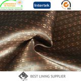 Fashion 100 Polyester Men's Suit Liner Lining Jacquard Lining