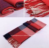 Women's Fashion Grid Winter Warm Lattice Scarf