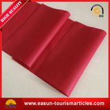 Hotel Pillow Case with Red Color $ Customer's Logo