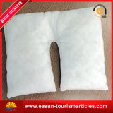 Disposable Flocked Back Support Custom Fabric Printing Pillow
