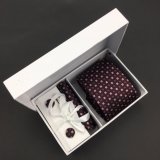 Handmade 100% Silk Jacquard Woven Men Tie Gift Box Set