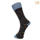 Men's High Quality Mercerised Dress Socks for USA