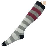 100% Cotton of Woman Stripe Tube Sock