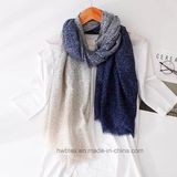 Softness Degrading Dots Printed Winter Lady Shawl (Hz24)