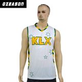 Good Quality Breathable Men's Sleeveless Polyester Sport Singlet