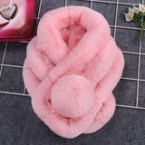 Trendy Warm Ultra Plush Fake Rabbit Fur Scarf