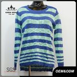 Ladies Hot Sale Stripes Best Price Knitted Spring Sweater
