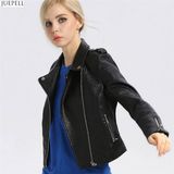 Spring New Fashion Leather Women Slim European and American Fashion Design New Style Jacket