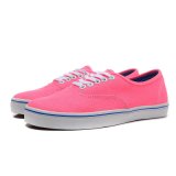 Wholesale Fashion Casual Pink Canvas Sneaker Shoe From China Factory