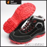 PU/TPU Outsole Suede Leather Safety Shoe with Composite Toe (SN5433)