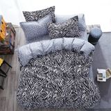 Leopard Printed Soft and Warm Winter Bedding Set