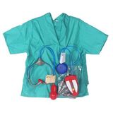 7000969-Girls Boys Halloween Costumes Surgeon Sets Doctor Cosplay Stage Wear Clothing Children Kids Party Clothes Free Drop Ship